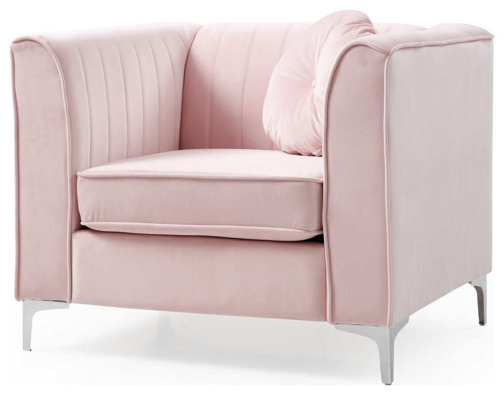 Delray Chair, Pink