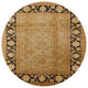 Ahgly Company Indoor Round Mid-Century Modern Area Rugs, 7' Round