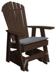 Poly Adirondack Glider, Tudor Brown
