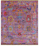 Hand Knotted Turkish Oushak Wool Rug 8' 4" X 9' 11" - Q14848