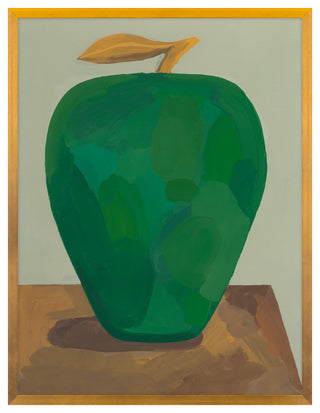 Marble Apple Fine Art Print, Gold, 18"x14"