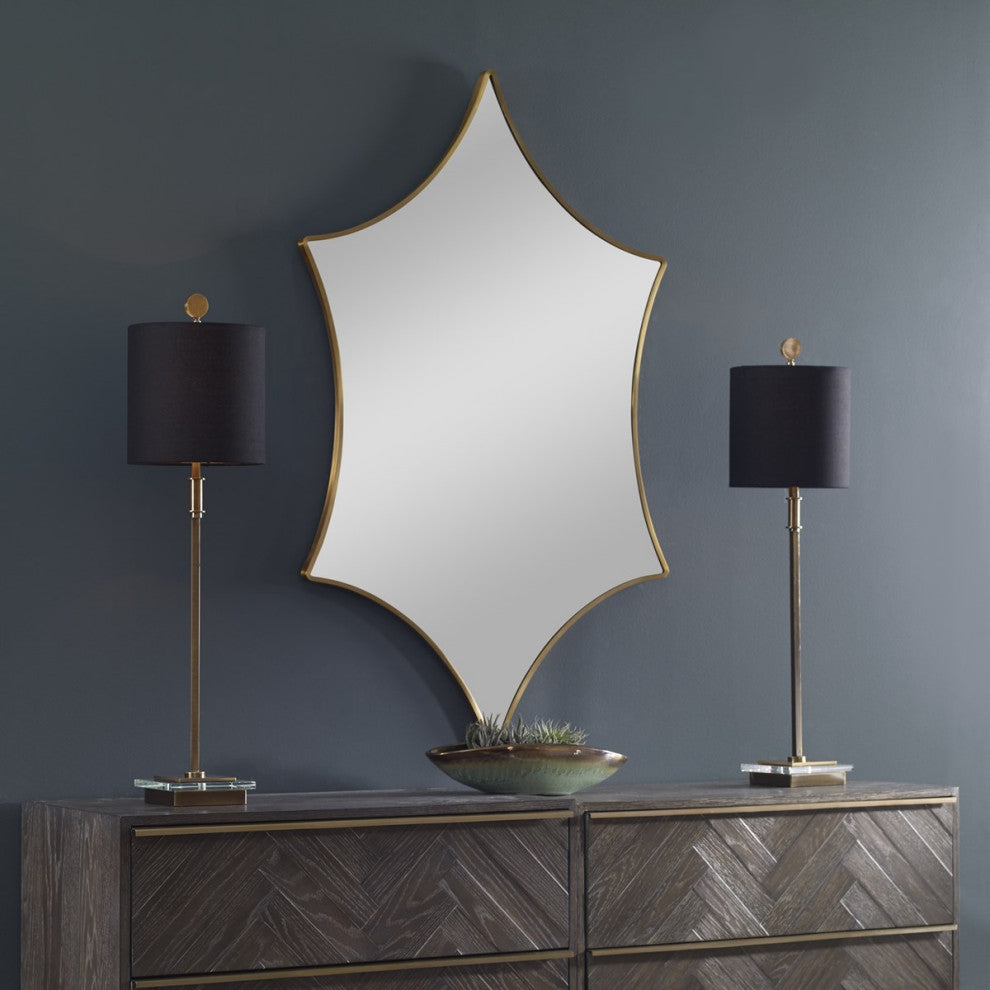 Uttermost Aries Gold Mirror 09656