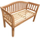 Teak Wood Oklahoma Outdoor Patio Bench, 4'