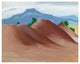 "Red Hills with the Pedernal, 1936" Print by Georgia O'Keeffe, 46"x37"
