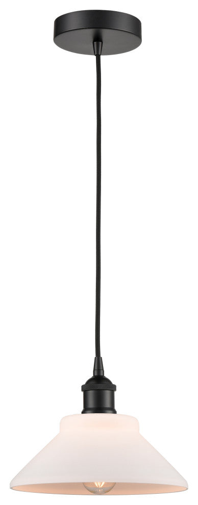 Innovations 616-1P-BK-G131 1-Light Mini Pendant, Matte Black