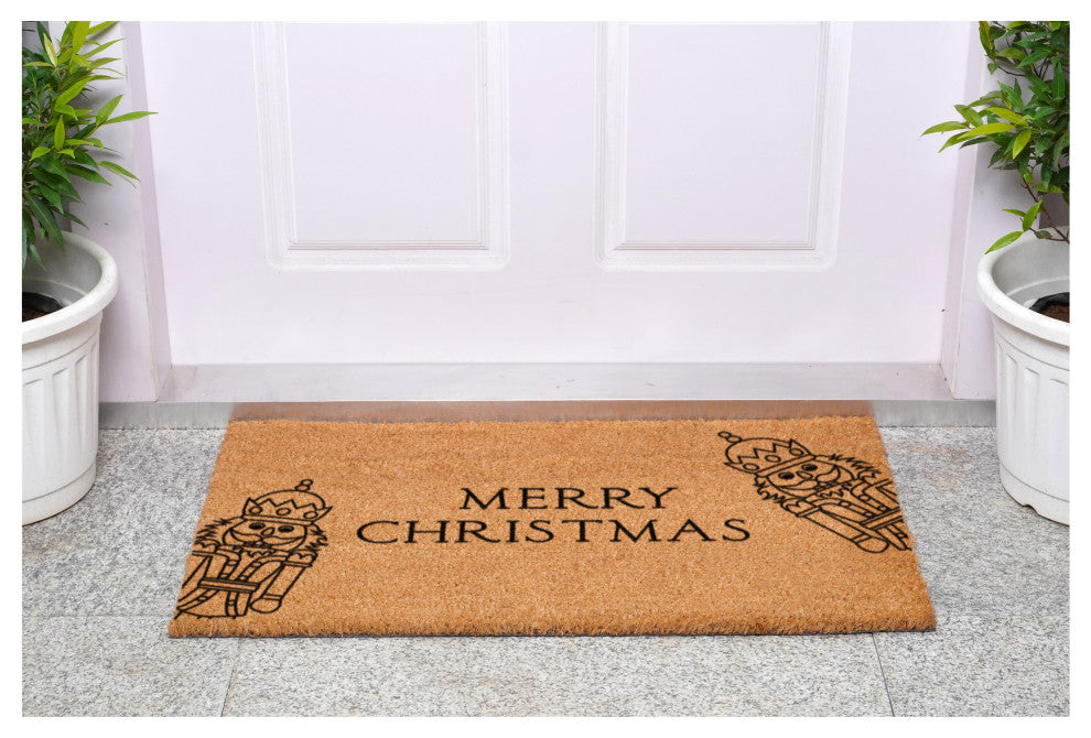 Calloway Mills Classic Christmas Nutcracker Doormat, 24" X 36" X 0.60"