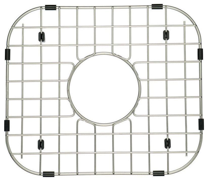 Sink Protector Stainless Steel, Compress Bottom Grid, Rack, 11-13/16"x13-3/16"