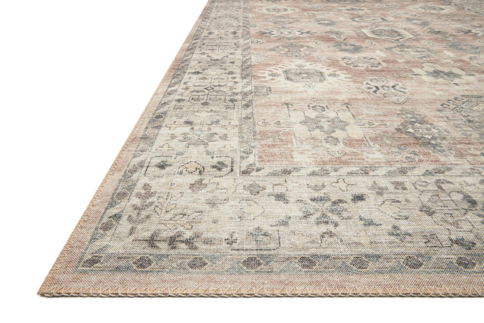 Loloi II Hathaway Printed Java/Multi Area Rug, 2'6" x 7'6"