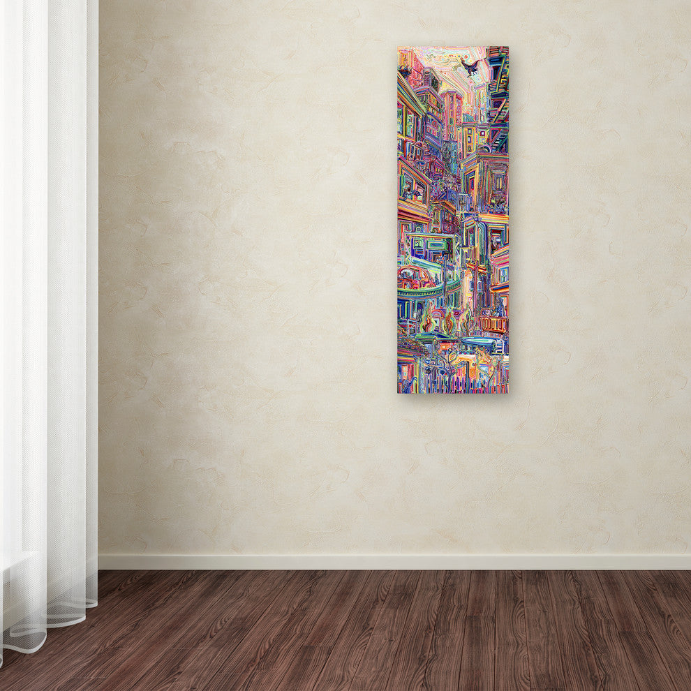 Josh Byer 'Homes' Canvas Art, 16x47