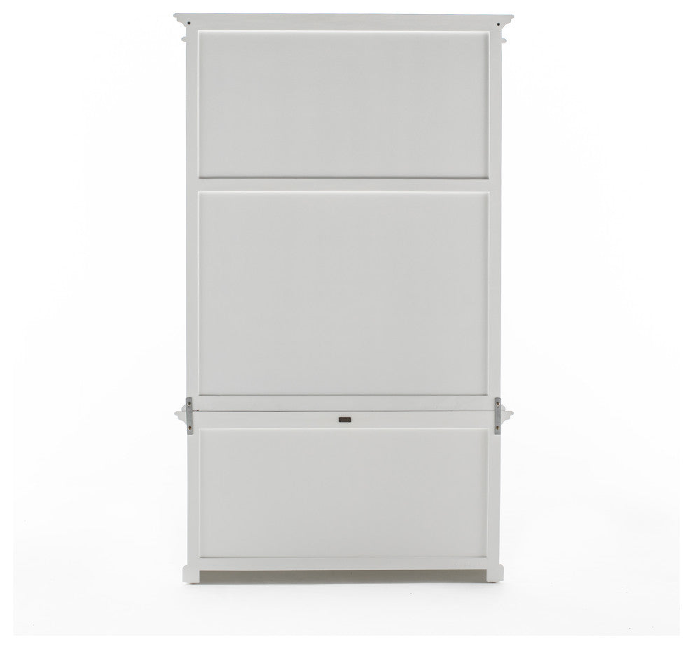 Classic White Halifax Single-Bay Hutch