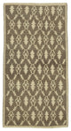 Rug N Carpet - Handwoven Oriental 3' 8'' x 7' 0'' Distressed Wool Rug