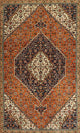 Ahgly Company Indoor Rectangle Traditional Area Rugs, 4' x 6'