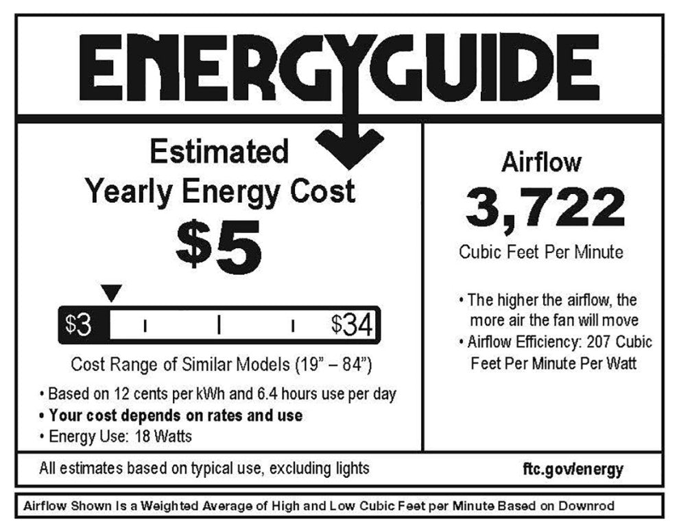 Hinkley Hampton 56" Integrated LED Indoor Ceiling Fan, Metallic Matte Bronze