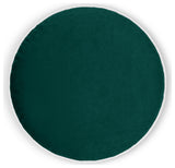 Posh Circle Pillow - Teal