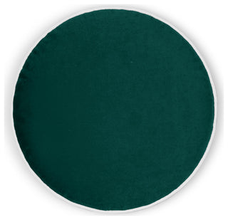 Posh Circle Pillow - Teal