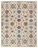 Weave & Wander Mattias Persian Ivory Sand/Blue/Red Rug, 9' X 12'