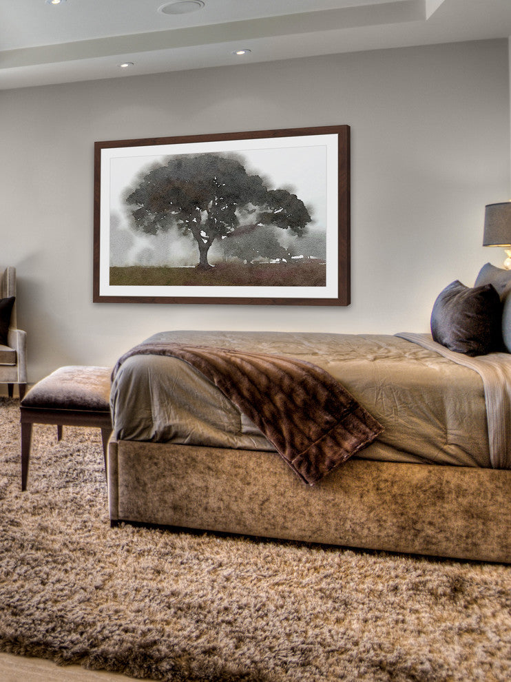 "There Was a Tree" Framed Painting Print, 18x12