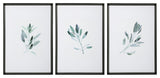 Uttermost Simple Sage Watercolor Prints, Set of 3, 33723