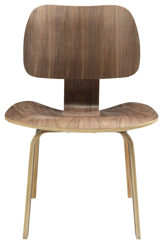 Fathom Dining Wood Side Chair, Walnut
