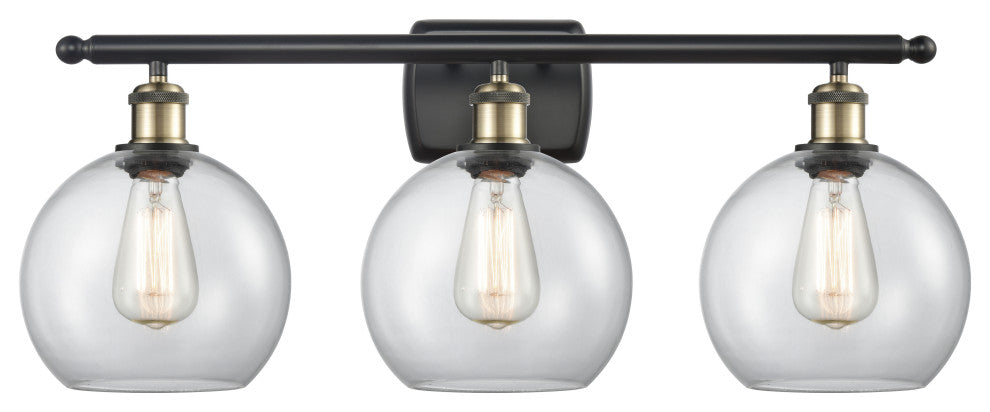 Innovations Lighting 516-3W-BAB-G122-8 Athens 3 Light 26" Bath Vanity Light