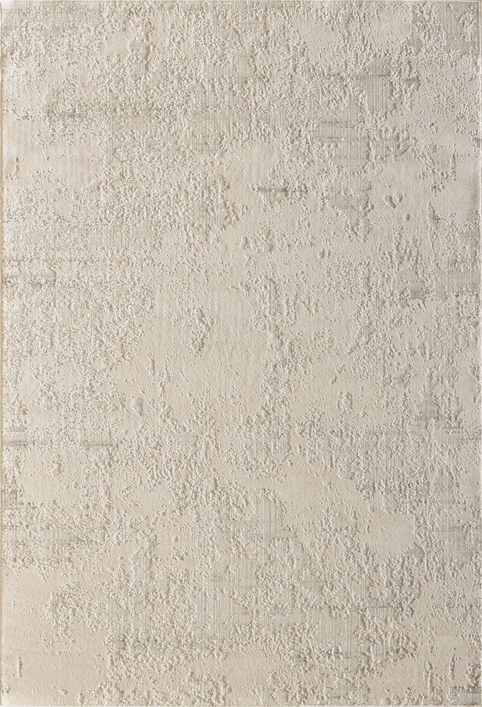 Quartz 27031-110 Area Rug, Ivory And Beige, 2'2"x7'7" Runner