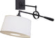 Robert Abbey RA-1839 1-Light Wall Swinger, Real Simple
