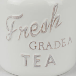 DII Red Ceramic Jar Canister (Set of 3)