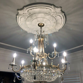 24 1/2"OD x 1"ID x 3 1/2"P Milan Ceiling Medallion