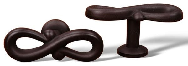 Oil Rubbed Bronze RKI Butterfly Pretzel Knob, RKICK9317RB