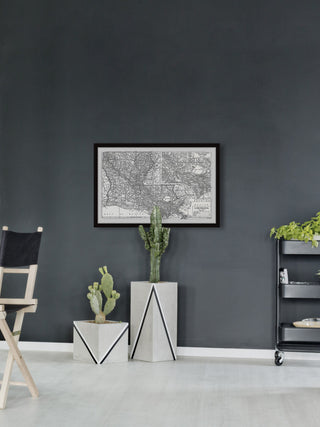 "Louisiana Plan" Framed Painting Print, 45x30