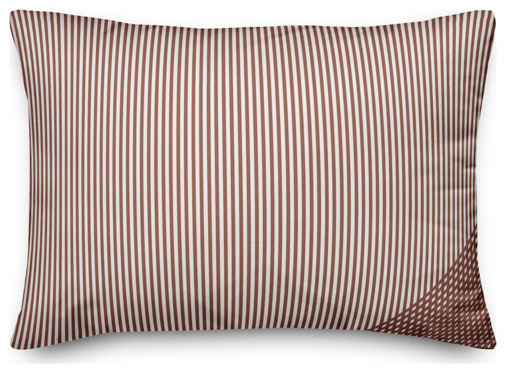 Striped  Lines 14x20 Spun Poly Pillow