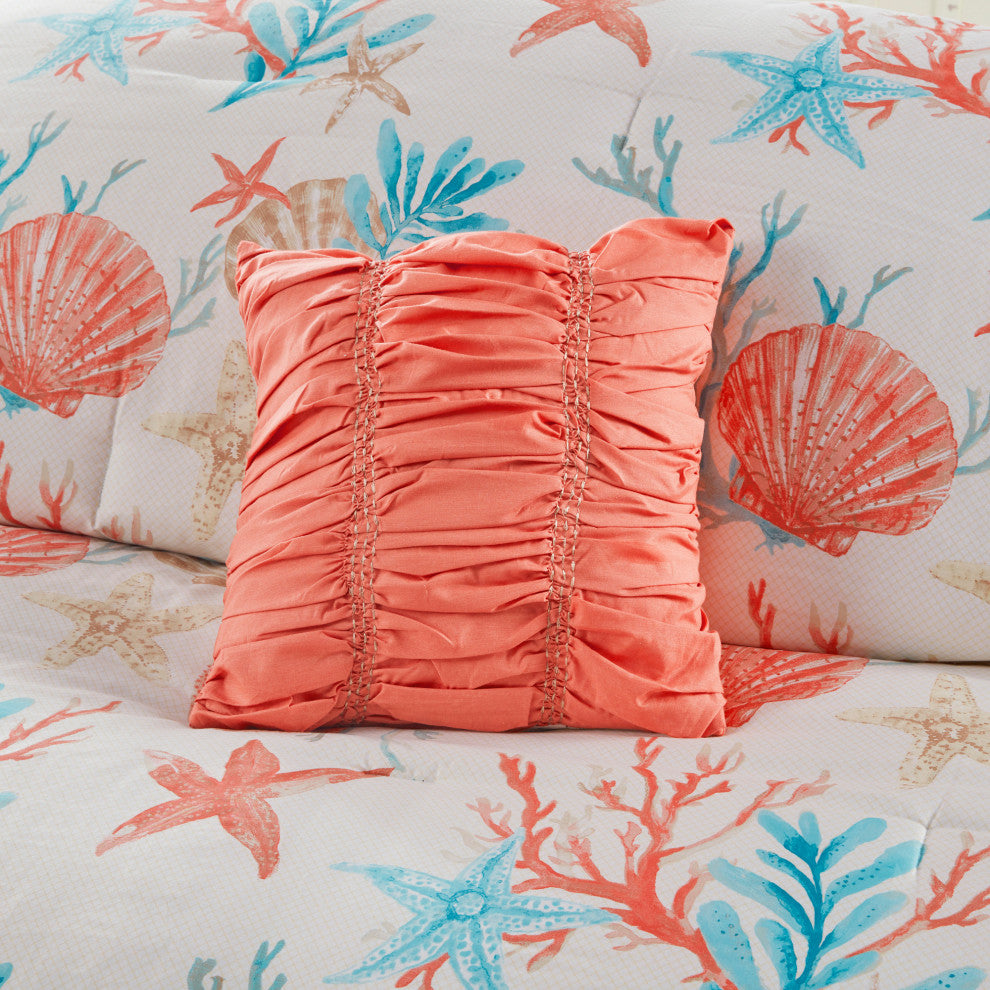 Madison Park Sateen Printed 7-Piece Comforter Set, California King