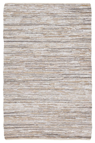 Jazz Contemporary Area Rug, Silver and Tan, 7'9"x10'6" Rectangle