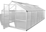 Vidaxl Greenhouse Reinforced Aluminium 113.34FtÂ²