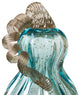 8.46" Blue Glass Gourd