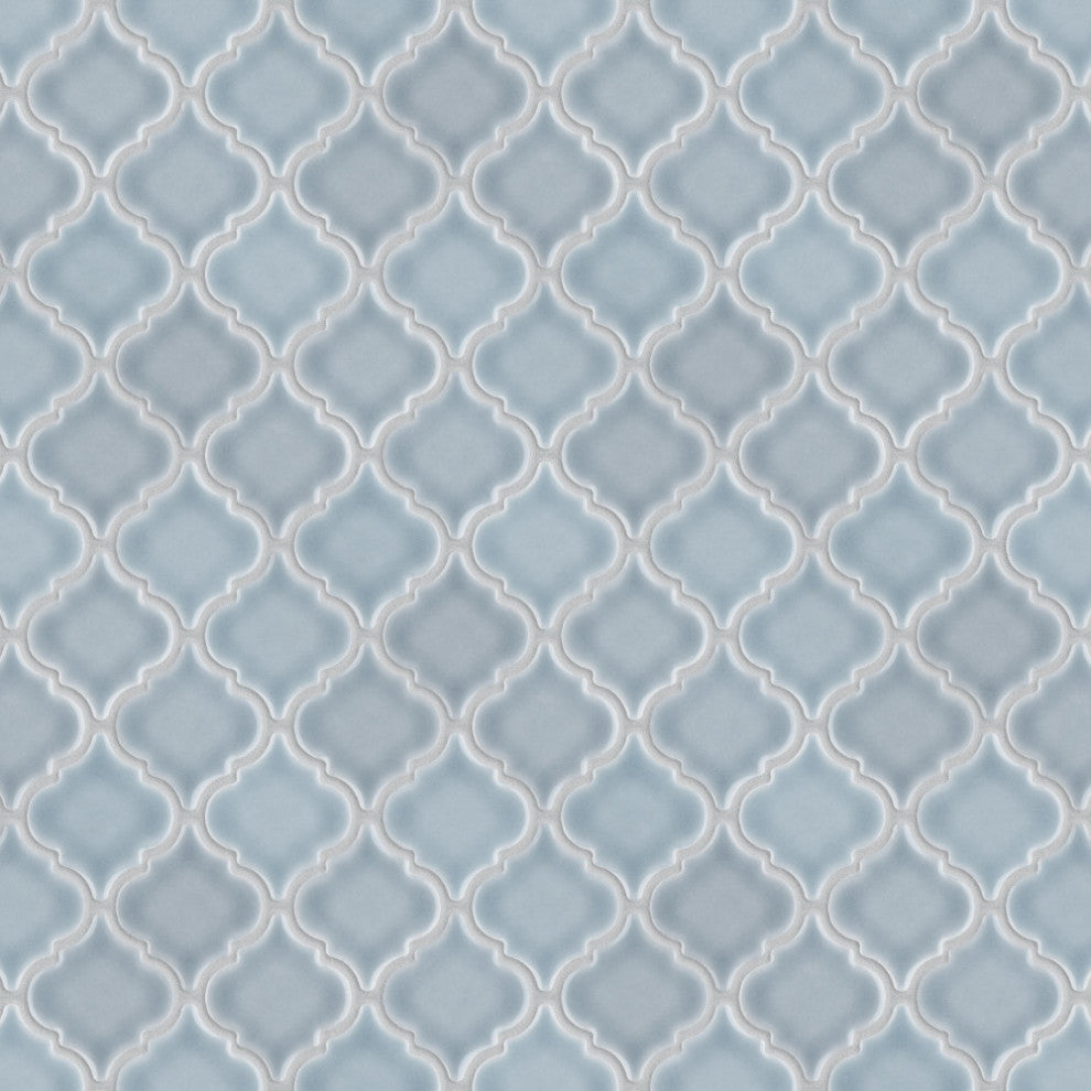 Hudson Tangier Mosaic Floor and Wall Tile, Slate