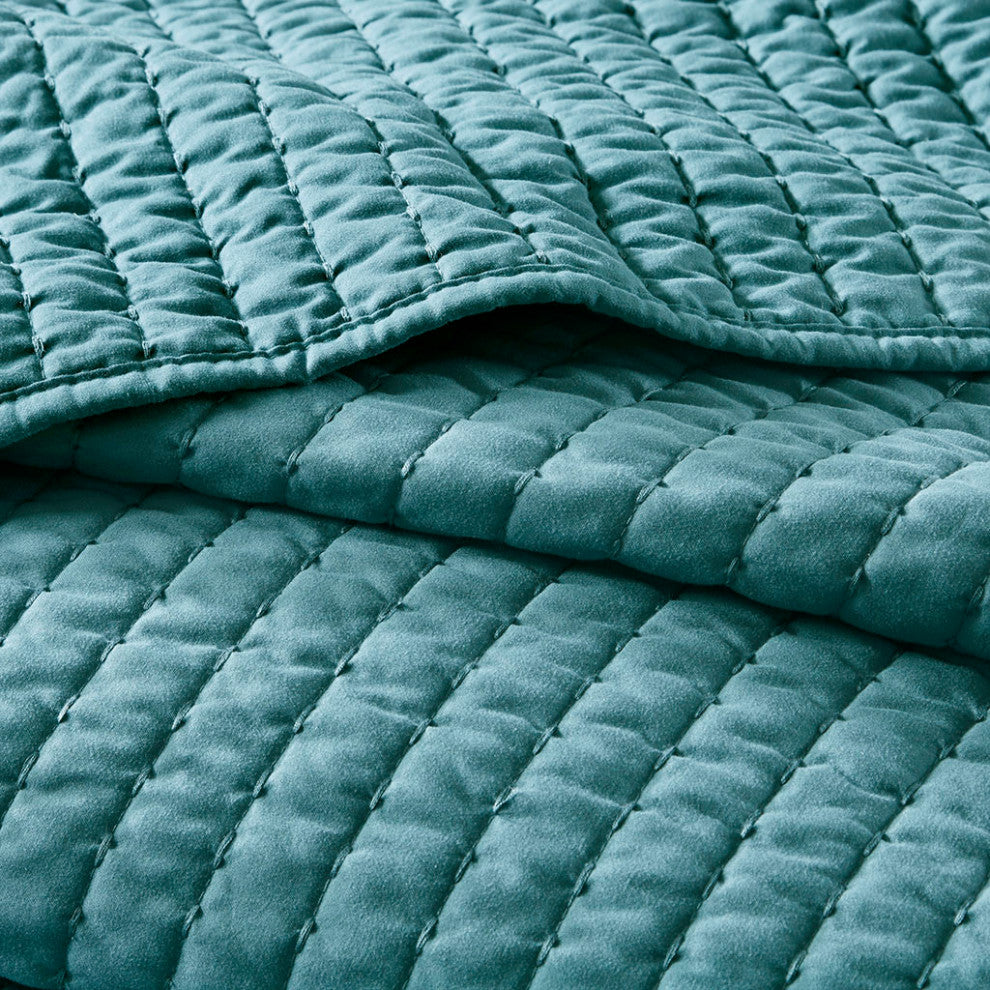 Madison Park Keaton 3 Piece Quilt Set