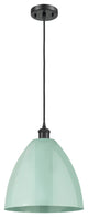 Innovations 516-1P-BK-MBD-12-SF-LED 1-Light Mini Pendant, Matte Black