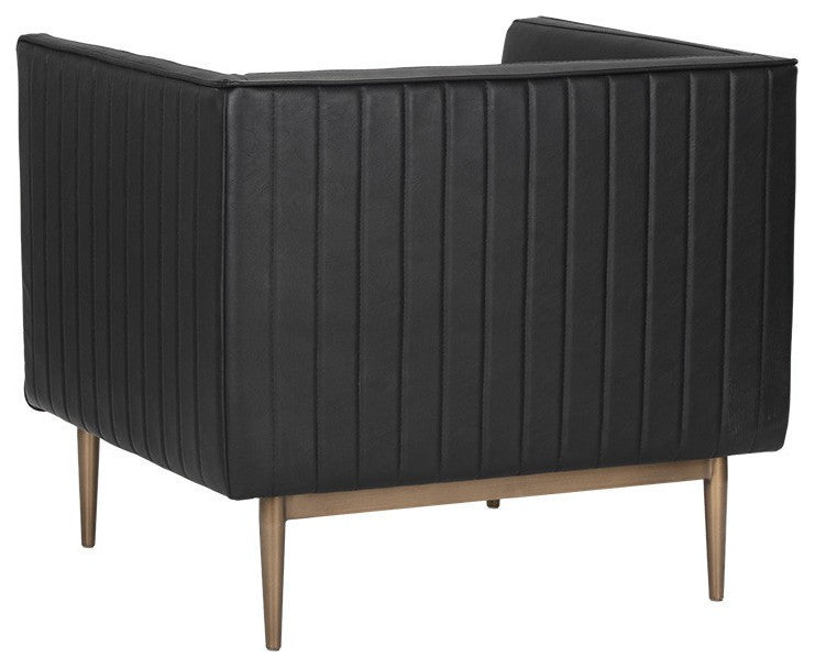 Batavia Armchair, Vintage Black
