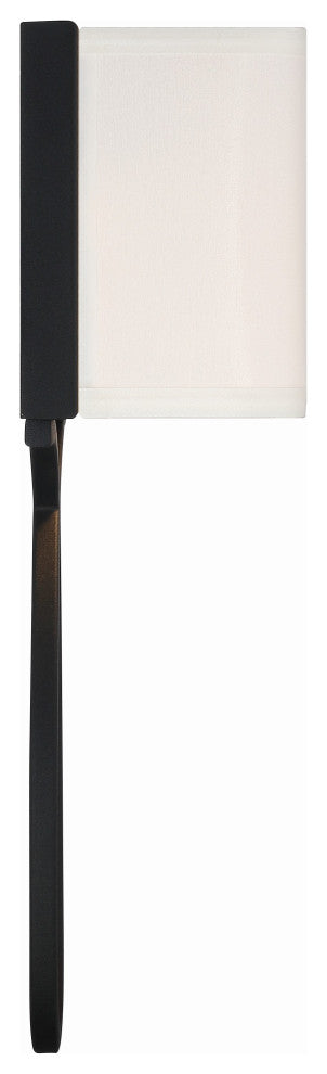 Brinkley 2-Light Black Forged Wall Mount