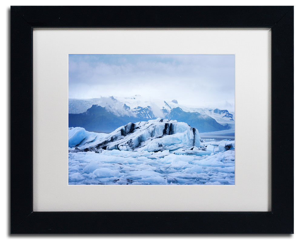 Philippe Sainte-Laudy 'Ice Planet' Matted Framed Art