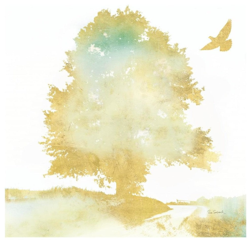 "Dream Tree II" Digital Paper Print by Sue Schlabach, 20"x20"