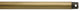 Kichler 360006NBR Fan Down Rod 72 Inch, Natural Brass Finish