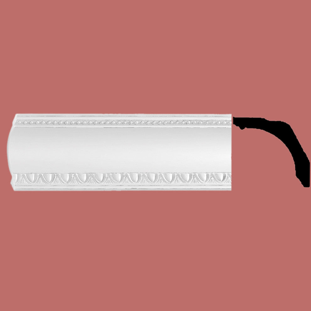 Cornice White Urethane  78 3/4" L  Gwendolyn Ornate |