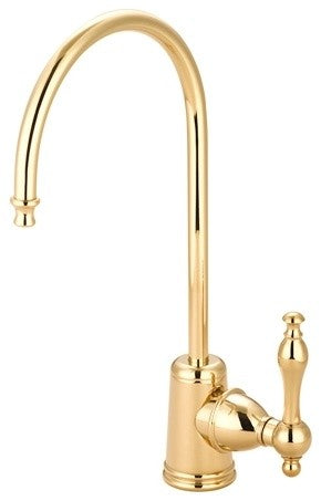 Kingston Brass Water Filtration Faucet, Polished Brass
