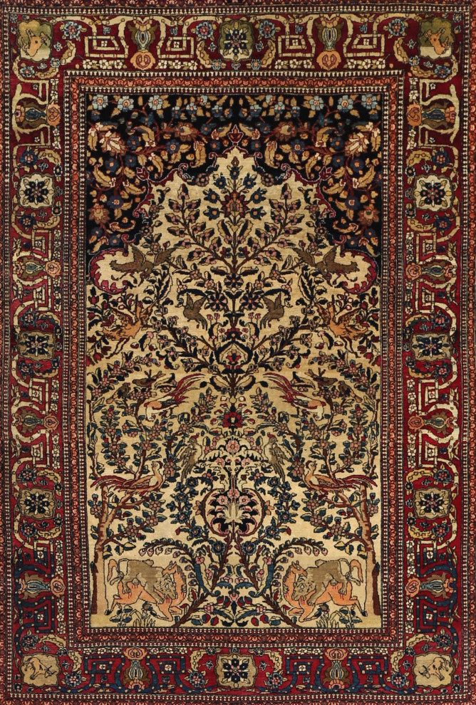 Ahgly Company Indoor Rectangle Traditional Area Rugs, 2' x 5'