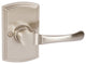 Delaney Hardware Italian Collection Artino Series, Satin Nickel, Dummy Lever