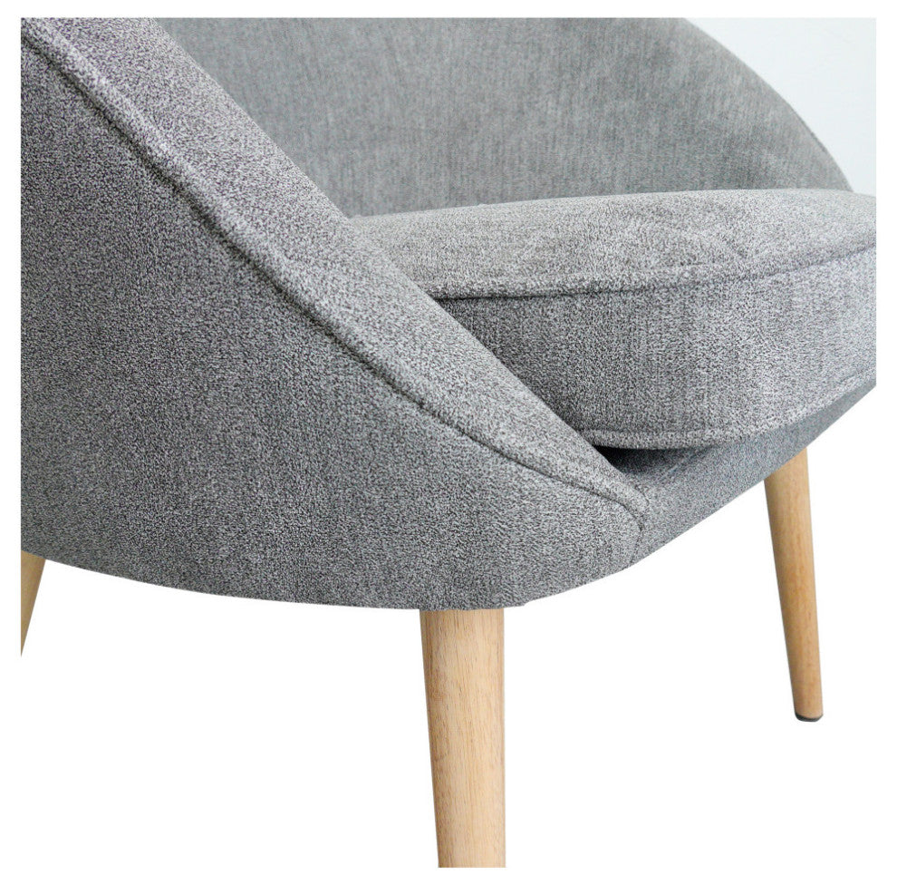 Contemporary Farah Chair Grey - Grey