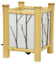 Watashi Japanese Table Lamp, Light