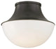Lettie Small LED Flush Mount, Old Bronze